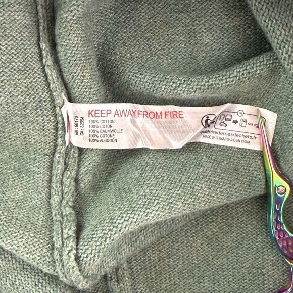 Free People Beach Freya Knit Pale Green Drawstring Pants - Women’s US S - Picture 6 of 9